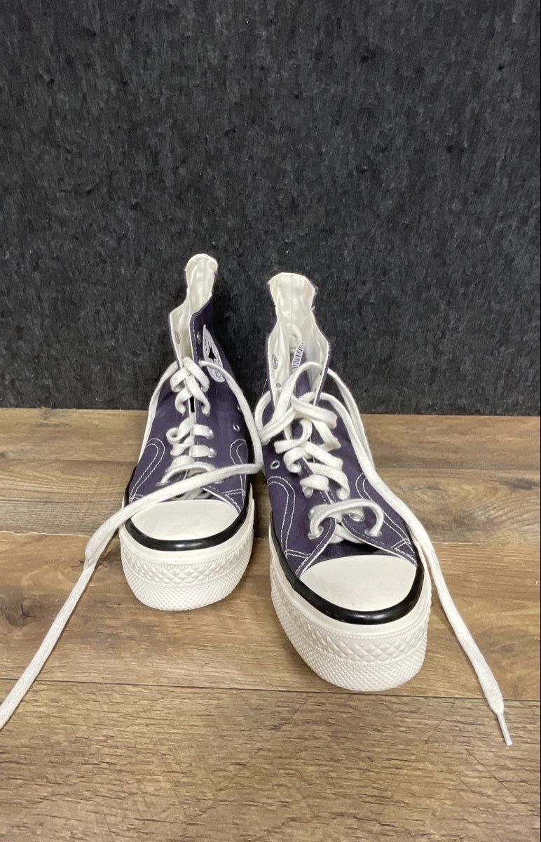 Converse Chuck 70 Plus High Top Dark Purple Split Midsole Men's 8 Women's 10