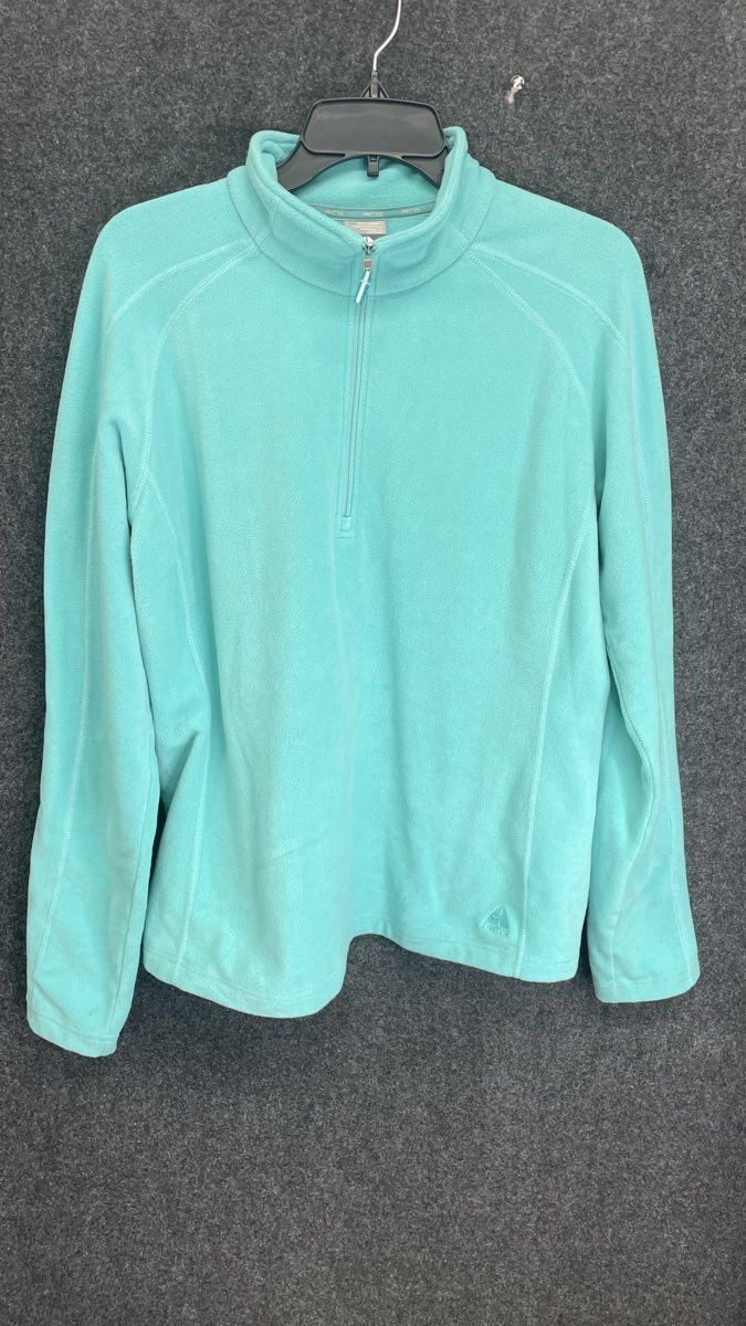 Nike ACG Men's Teal Fit Therma 1/4 Zip Fleece Pullover Size Large