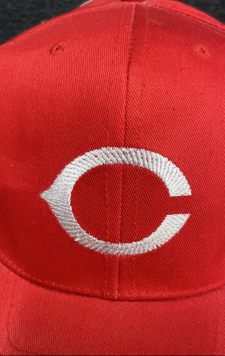 Vintage 90s Cincinnati Reds MLB Snapback Hat Green Underbrim Buffalo Cap NWT