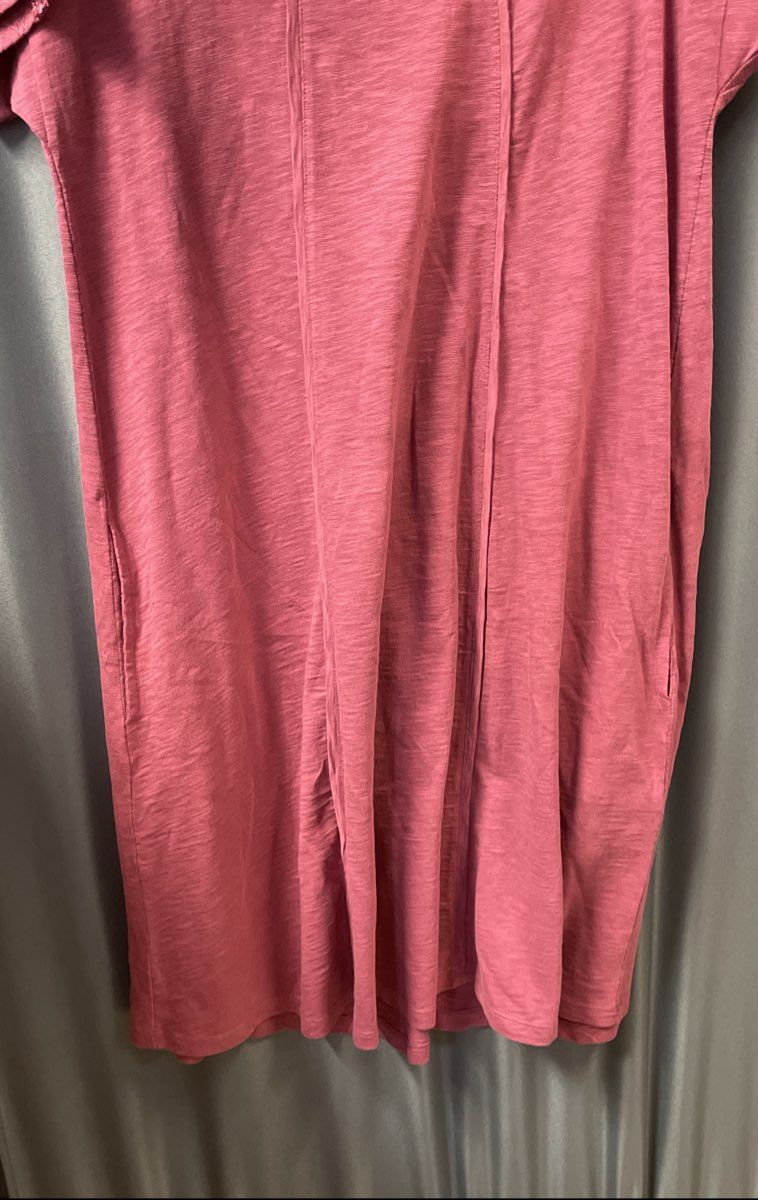 Soft Surroundings Women's Burgundy Embroidered Sleep Dress Nightgown Sz M