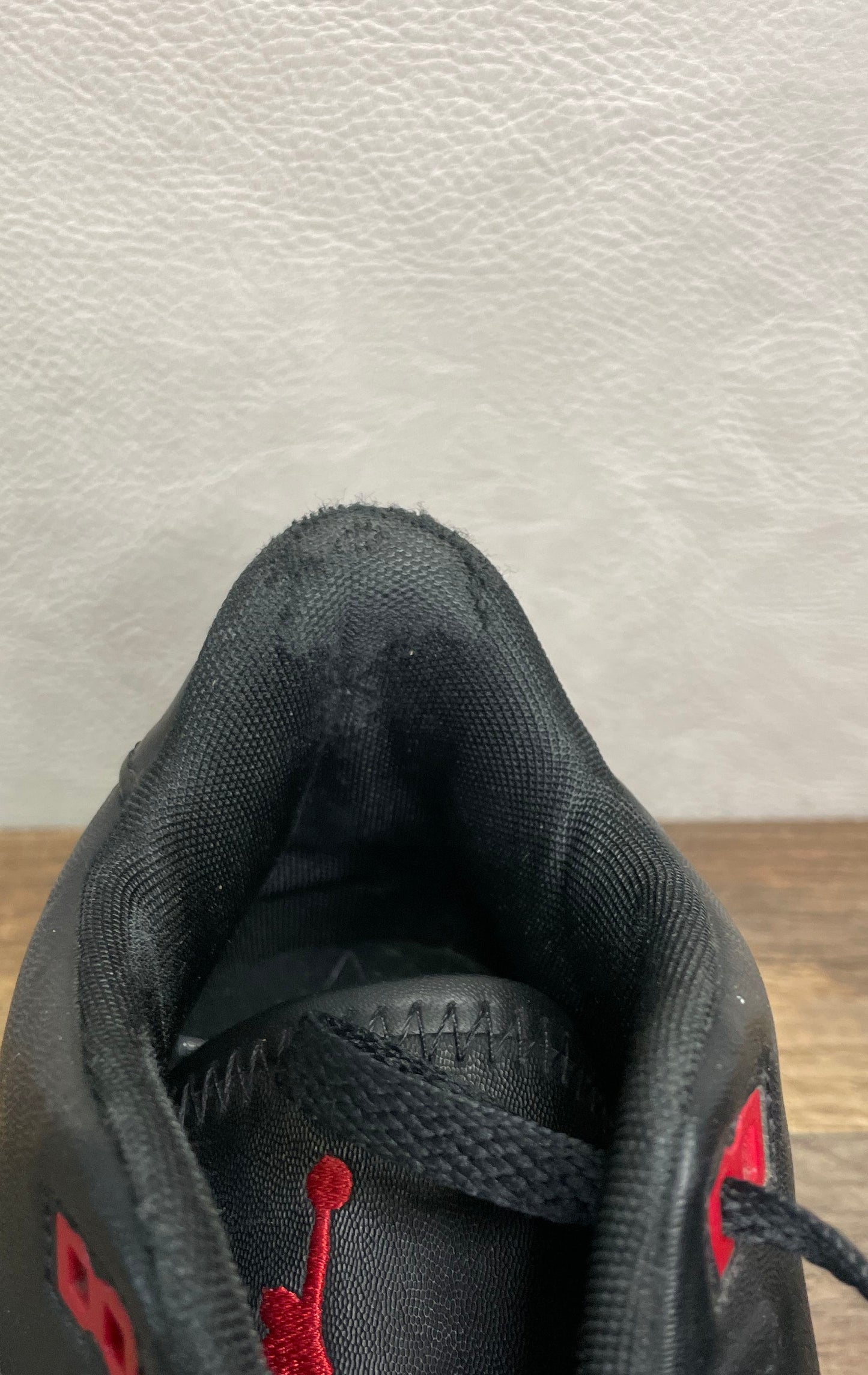 Nike Air Jordan Executive Black Gym Red White Basketball Sneakers Men's Size 11