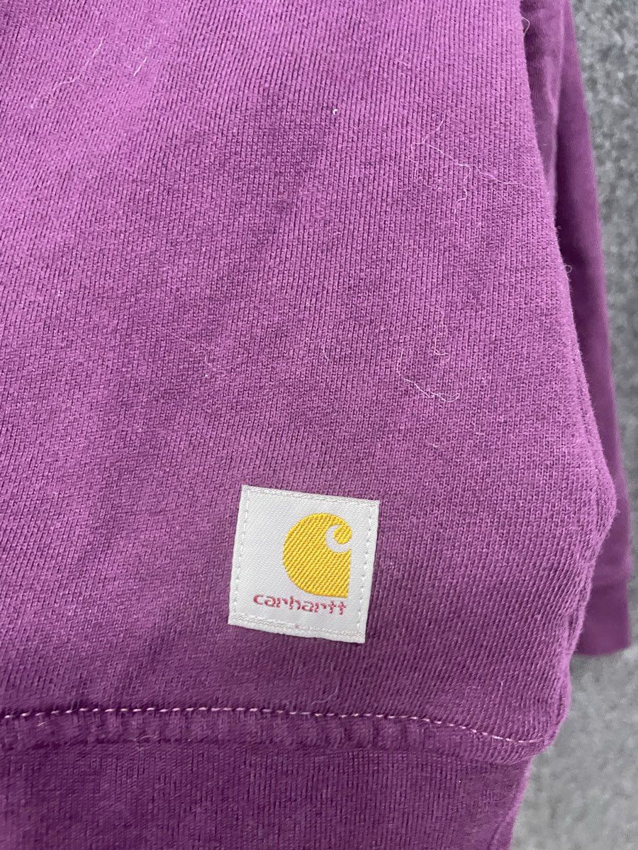 Carhartt Women's Purple Tencel Fiber Series Loose Fit Crewneck Sweatshirt Sz S