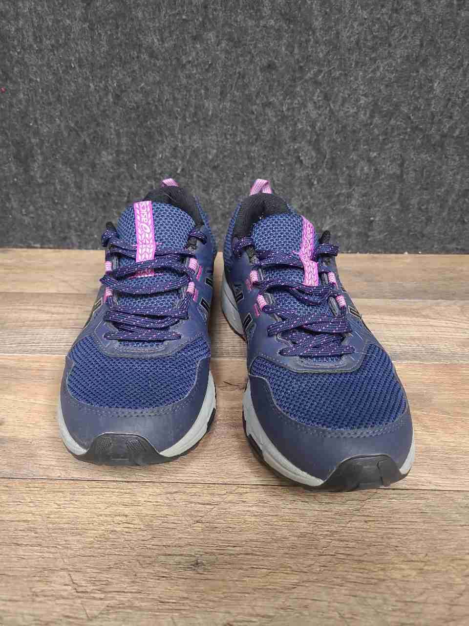Asics Gel-Venture 8 Indigo Fog Pink Women's Trail Running Shoes Size 8.5