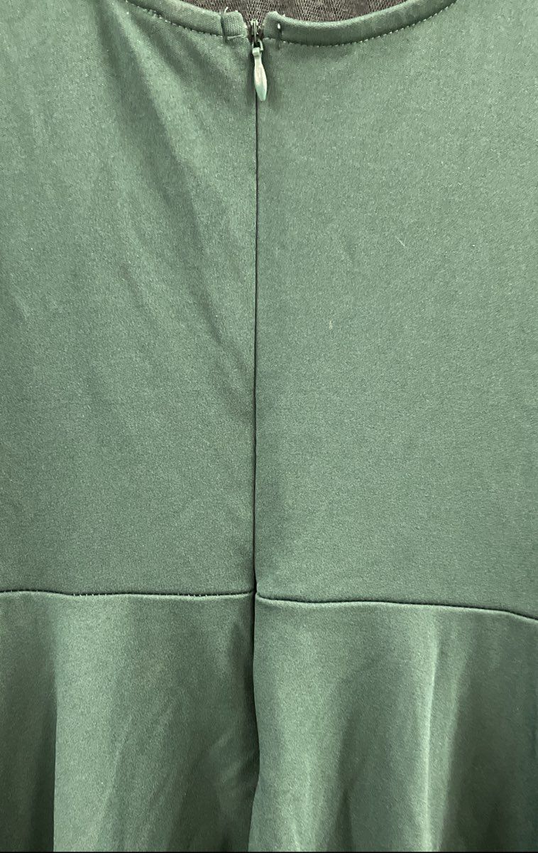 Grace Karin Women's Green Lace Bodice Sleeveless Fit and Flare Skater Dress Sz M