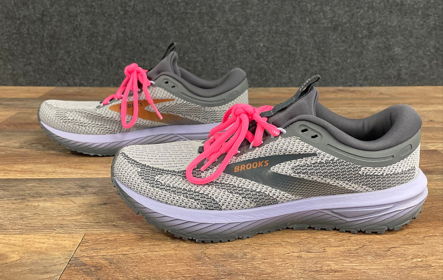 Brooks Revel 7 Grey Lilac Bronze Women's Running Shoes Size 8