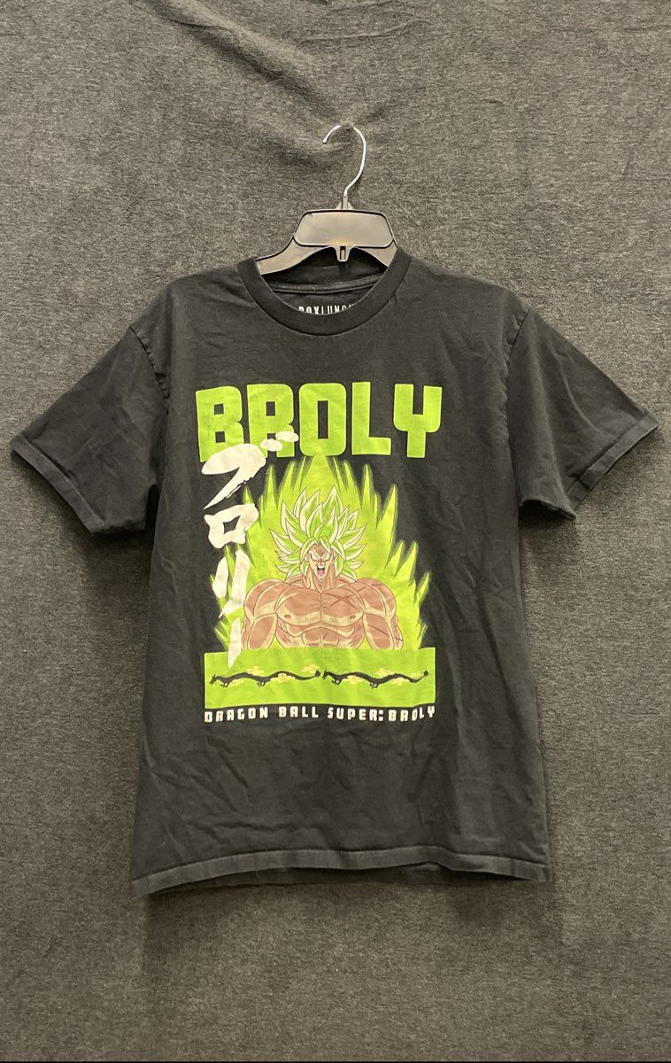 Dragon Ball Super Broly Movie Graphic T-Shirt BoxLunch Licensed Anime Sz M