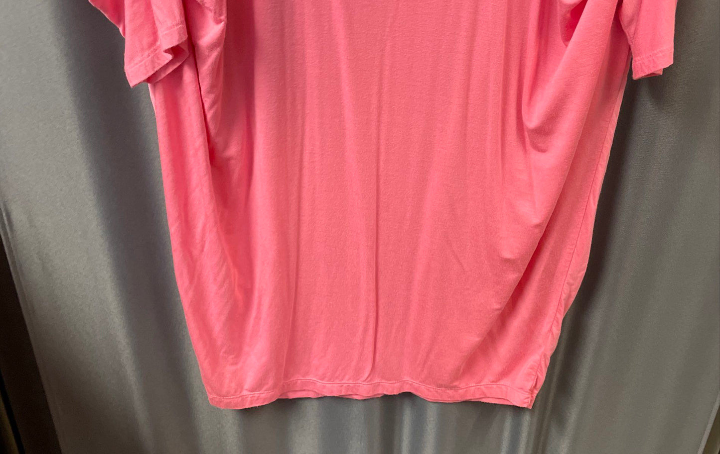 Lauren Ralph Lauren Women's Pink Cold Shoulder Dolman Sleeve Top Sz M