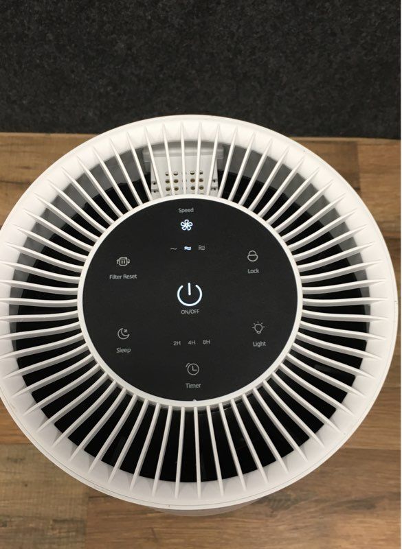 Mooka Model AP-S0610L Air Purifier White with Touch Control Panel