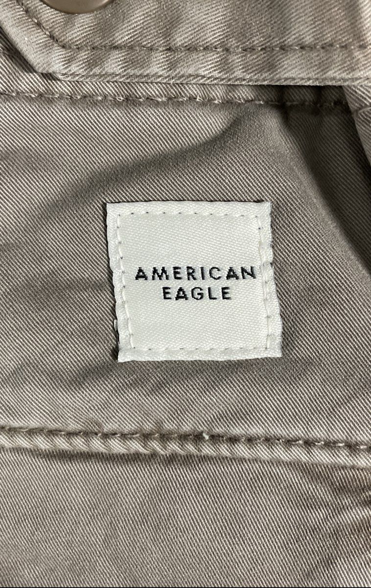 American Eagle Men's Gray Lived-In Cargo Flex Pants Sz 29x30 NWT