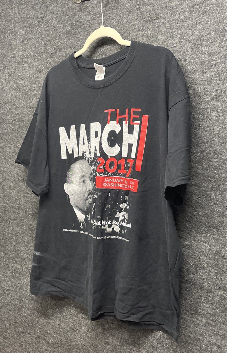 Barack Obama MLK The March 2017 Farewell Presidential Graphic T-Shirt Sz 2XL