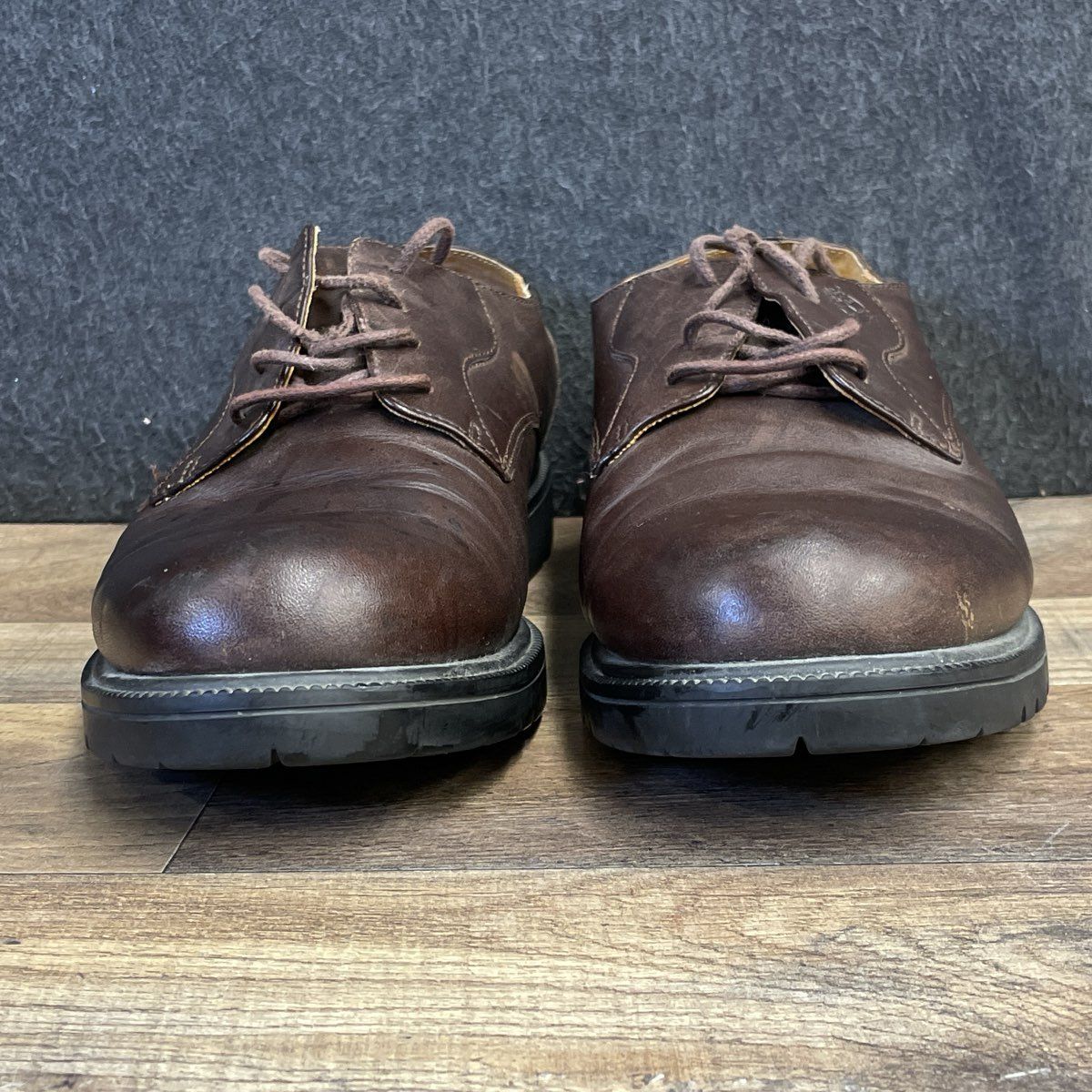 Timberland Waterproof Leather Oxford Dark Brown Dress Work Shoes Men's Size 11.5
