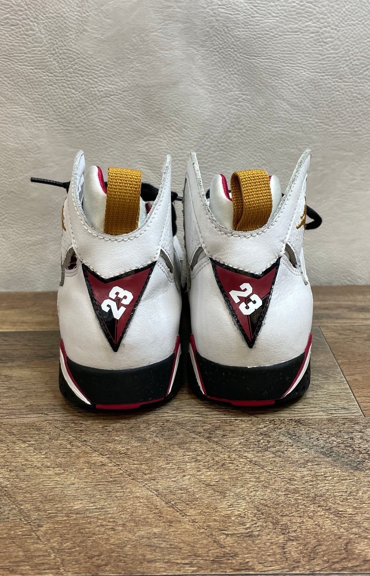 Nike Air Jordan 7 Retro Cardinal White Red Bronze Kids Size 2.5Y