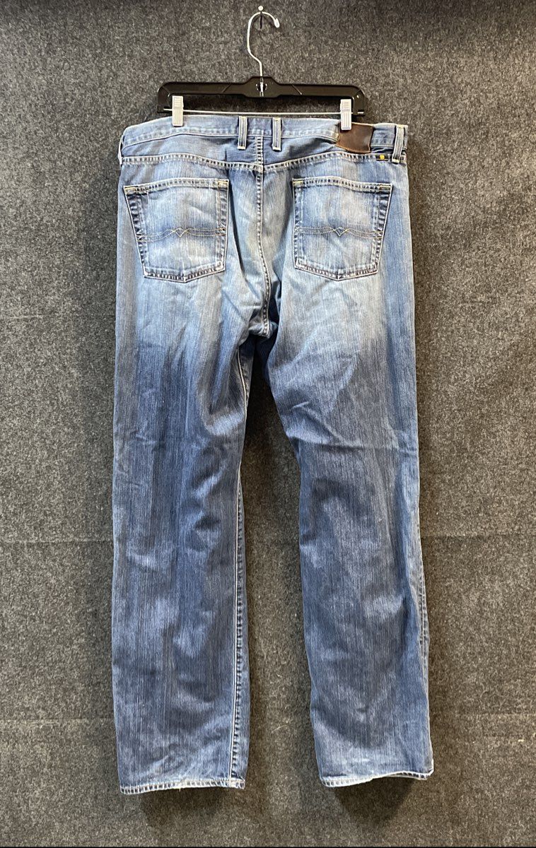 Lucky Brand Men's Blue Jeans Straight Leg Medium Wash Denim Sz 38x36