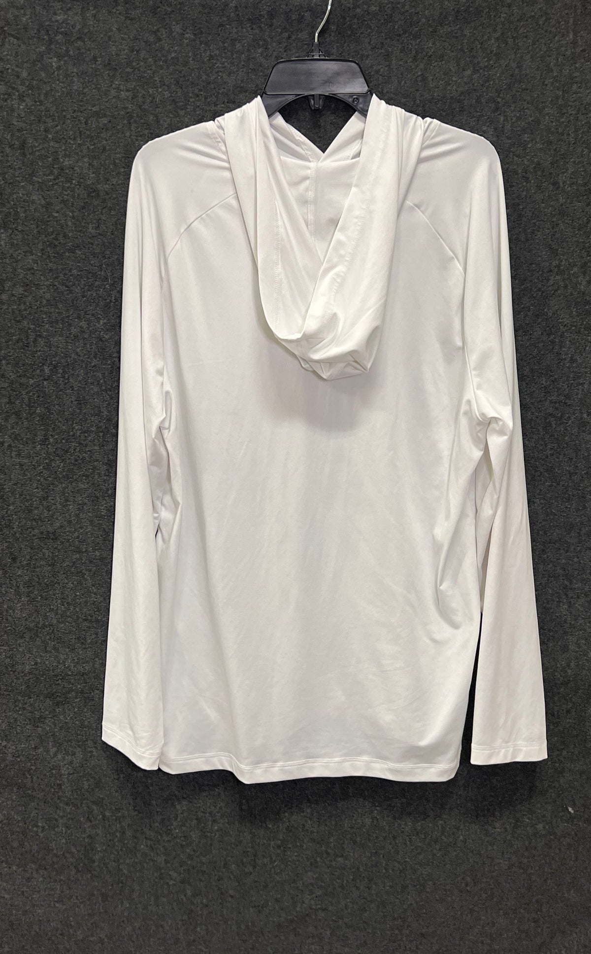 Hurley Men's White Long Sleeve Lightweight Activewear Sun Hoodie Sz XL