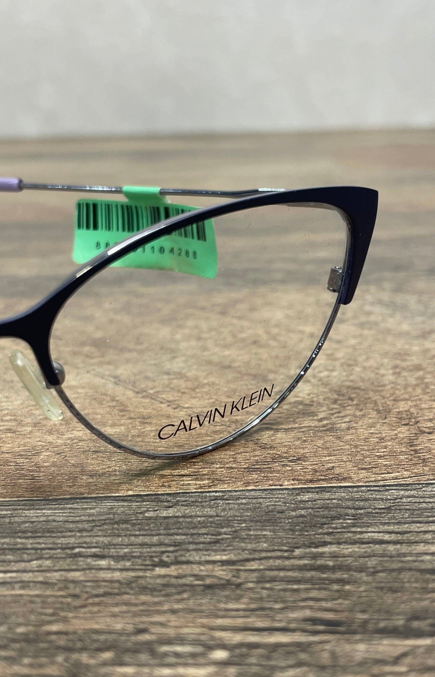 Calvin Klein Women's Eyeglasses Frames Satin Indigo Blue CK18120 NWT 53-15-140