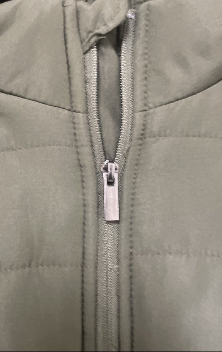 Sonoma Men's Olive Green Quilted Puffer Vest Full Zip Sleeveless Jacket Sz XXL