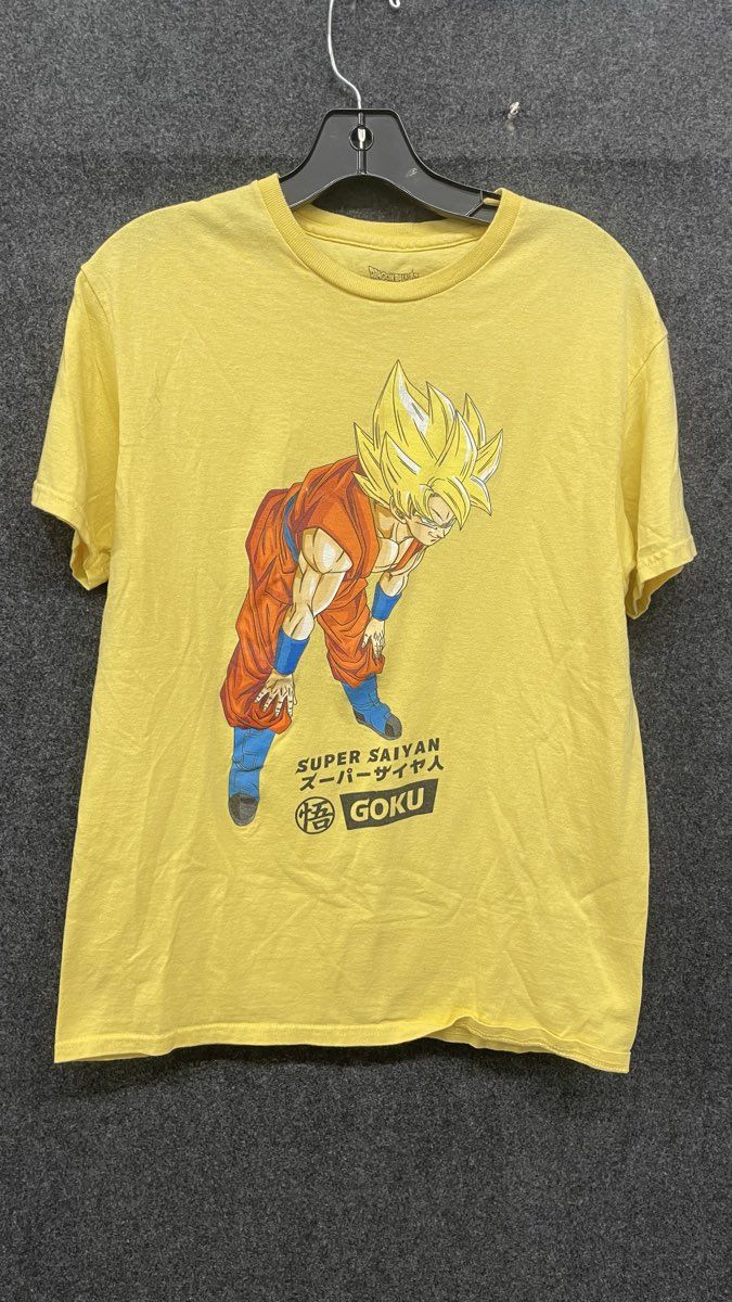 Dragon Ball Super Saiyan Goku Graphic T-Shirt Bird Studio Toei Funimation Sz M