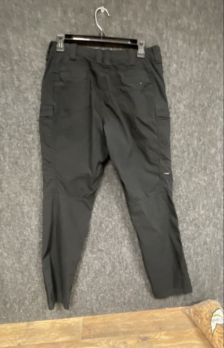 5.11 Tactical Women's Apex Cargo Pants Black Zippered Pockets Size 8 Regular
