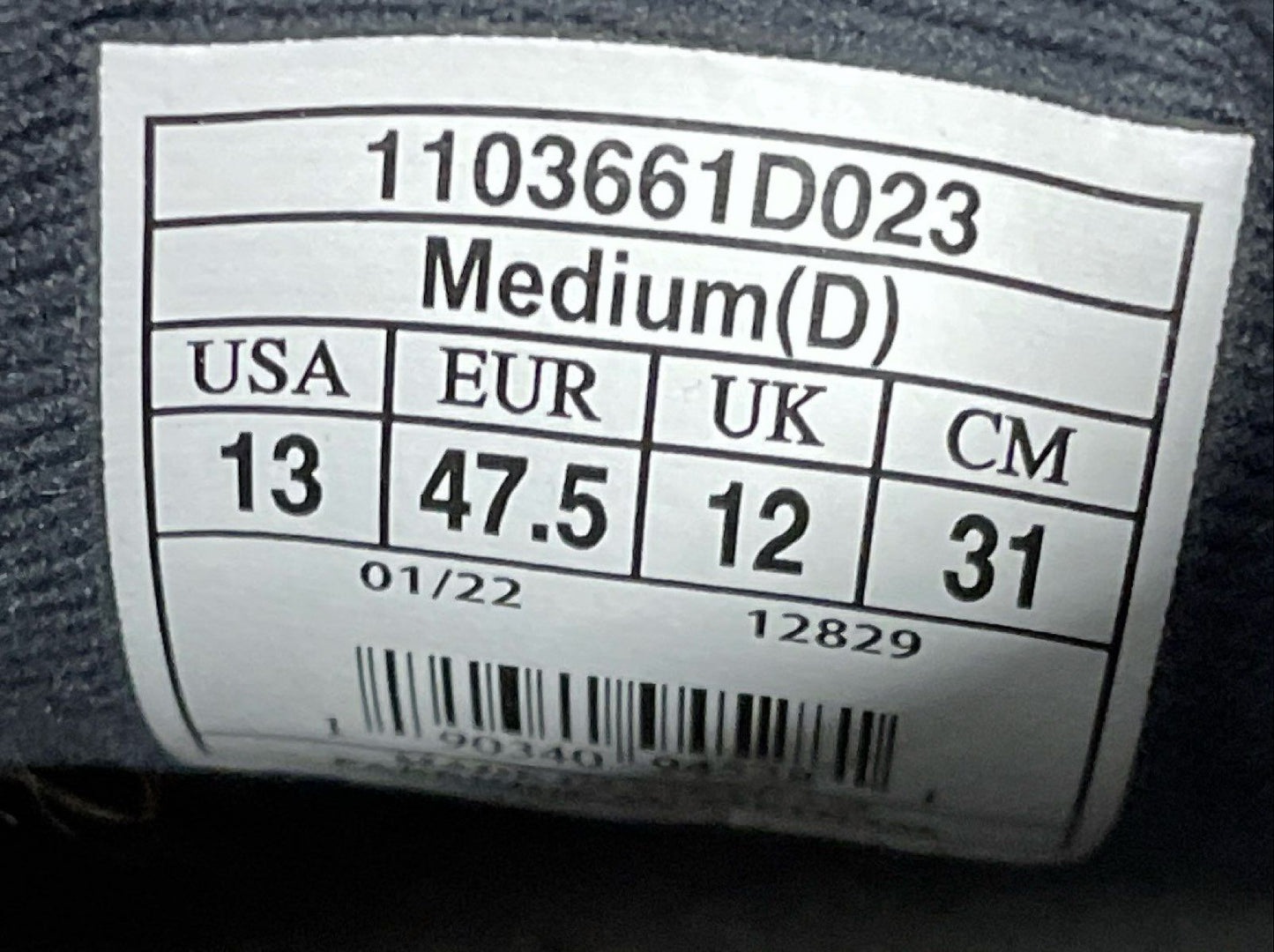 Brooks Adrenaline GTS 22 Grey Blue Men's Running Shoes Size 13