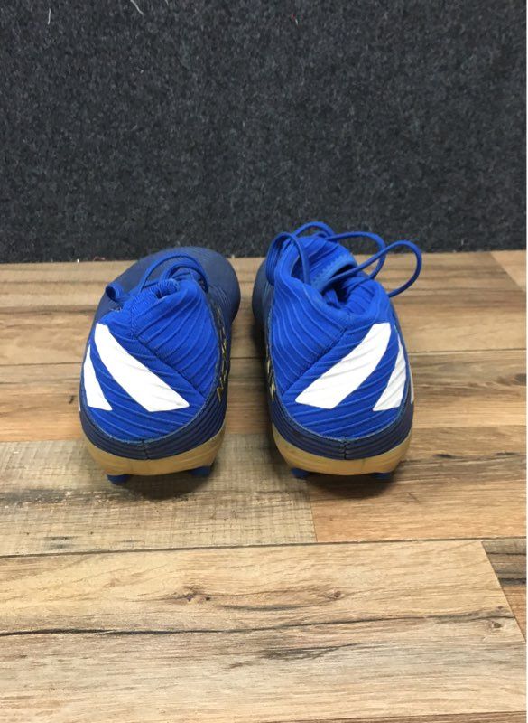 adidas Nemeziz 18.3 FG Blue Gold White Men's Soccer Cleats Size 9