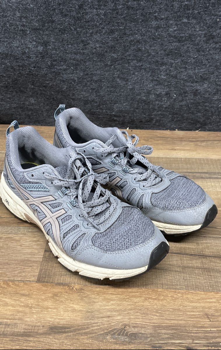 Asics Gel-Venture 7 Women's Grey Trail Running Shoes 1012A627 Size 10