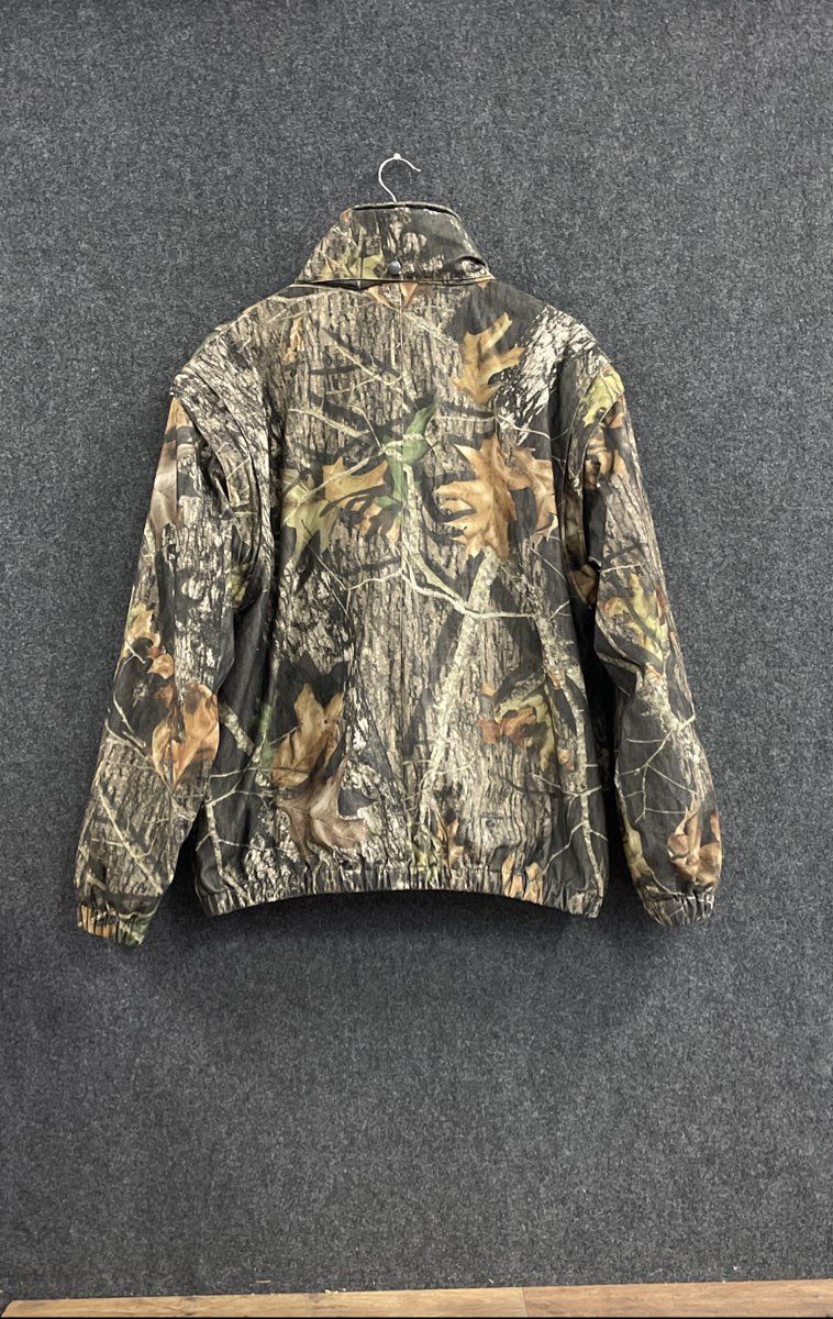 Remington Men's Vintage Camo Waterproof Hunting Jacket Mossy Oak Break Up Sz M