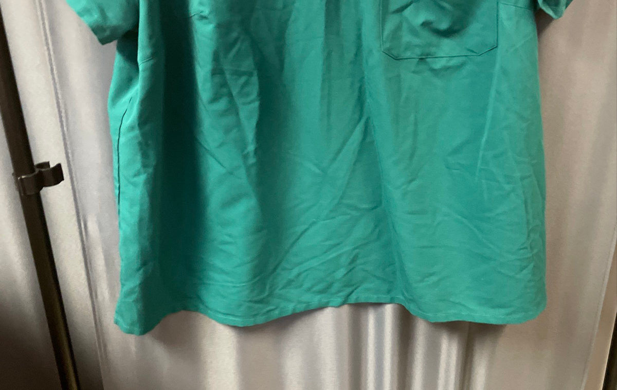 Figs Technical Collection Green Scrub Set Catarina V-Neck Top 5XL Pants 5XLT