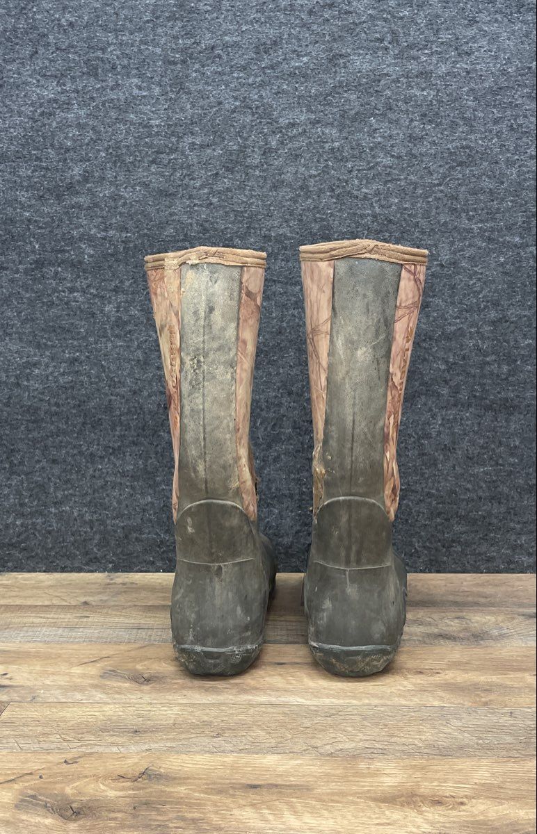 LaCrosse Alpha Lite 16" Mossy Oak Camo Rubber Neoprene Boots Size 10