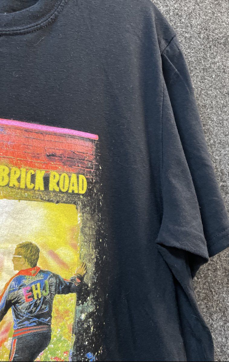 2022 Elton John Farewell Yellow Brick Road Tour T-Shirt HST Global Sz L