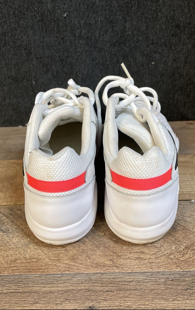 NikeCourt Air Zoom Resistance White Black Orange Tennis Shoes Men's Size 9