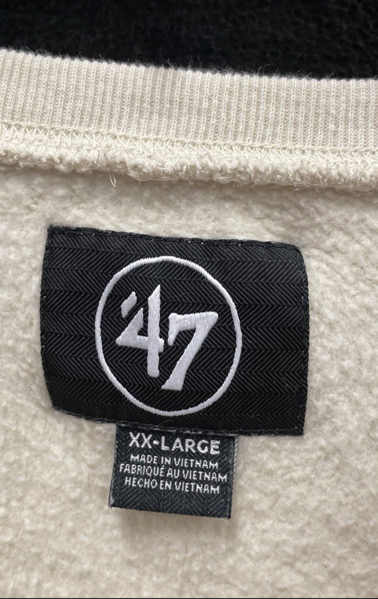 '47 Men's Tennessee Titans Cream Crewneck Sweatshirt NFL Football Sz XXL