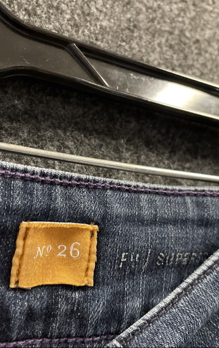 Pilcro and the Letterpress Women's Blue Supersoft Flare Bootcut Jeans Sz 26