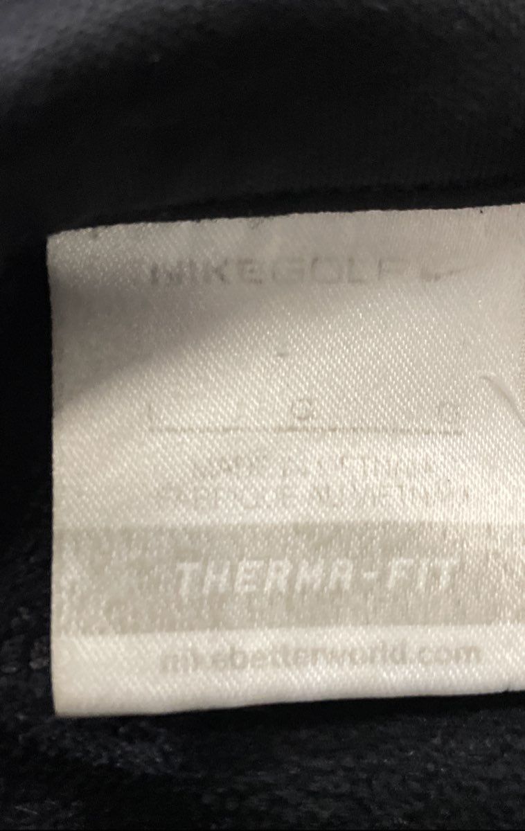 Nike Golf Women's Black Therma-FIT Full Zip Mock Neck Fleece Jacket Sz L