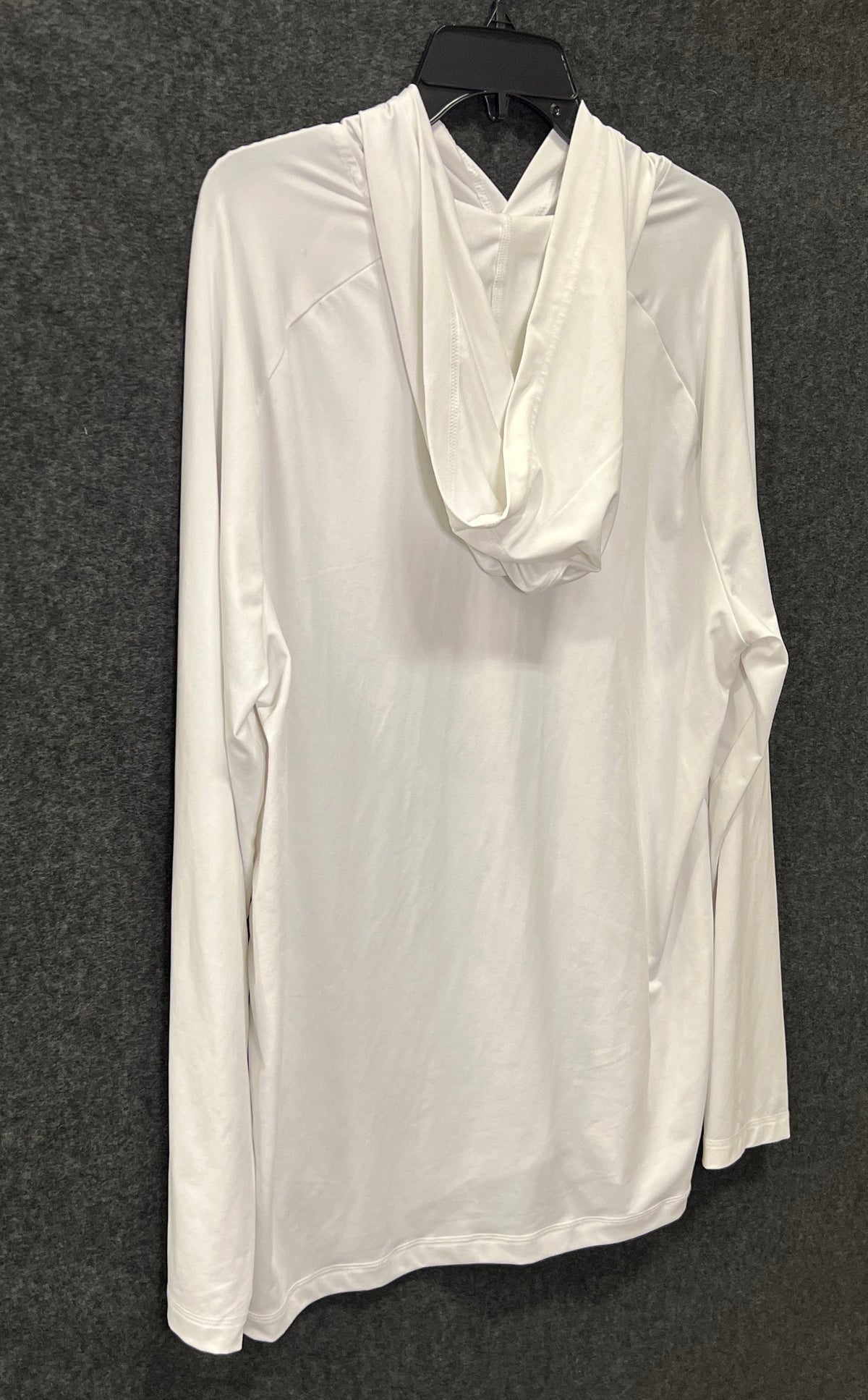 Hurley Men's White Long Sleeve Lightweight Activewear Sun Hoodie Sz XL