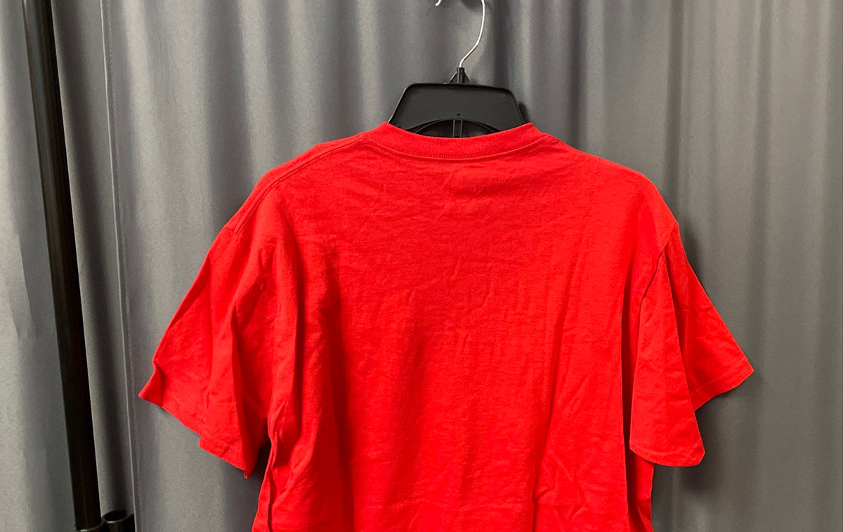Majestic Men's Washington Nationals MLB Baseball Graphic T-Shirt Red NWT Sz M