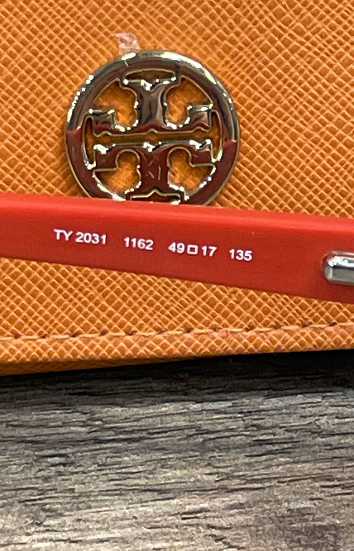 Tory Burch Women's TY 2031 Tortoise Orange Eyeglasses With Case 49-17-135