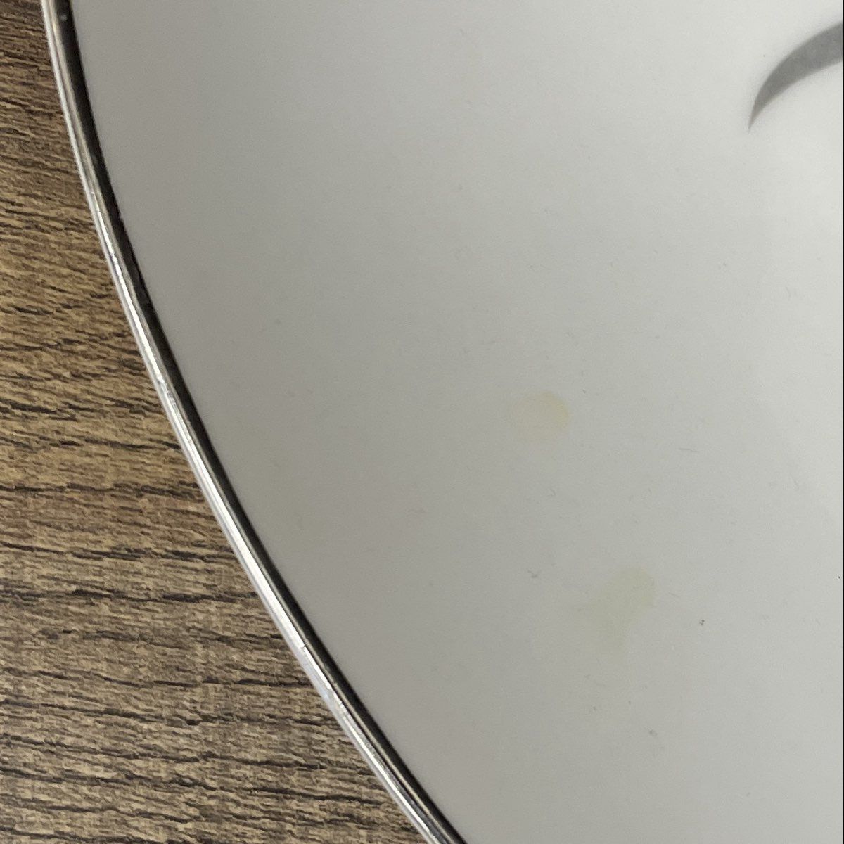 Wentworth China Silver Wheat 7514 Round Serving Platter 12" Vintage Japan