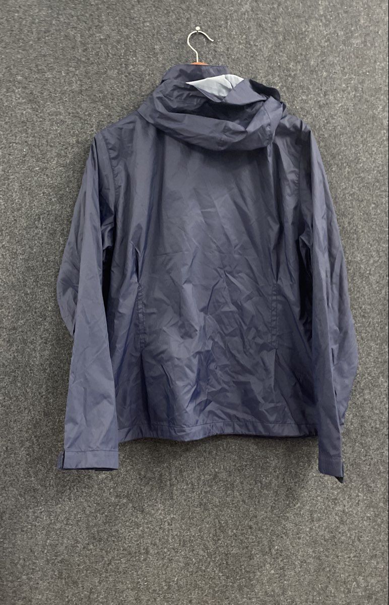 Columbia Women's Switchback III Rain Jacket Navy Blue Packable Hooded Sz XL