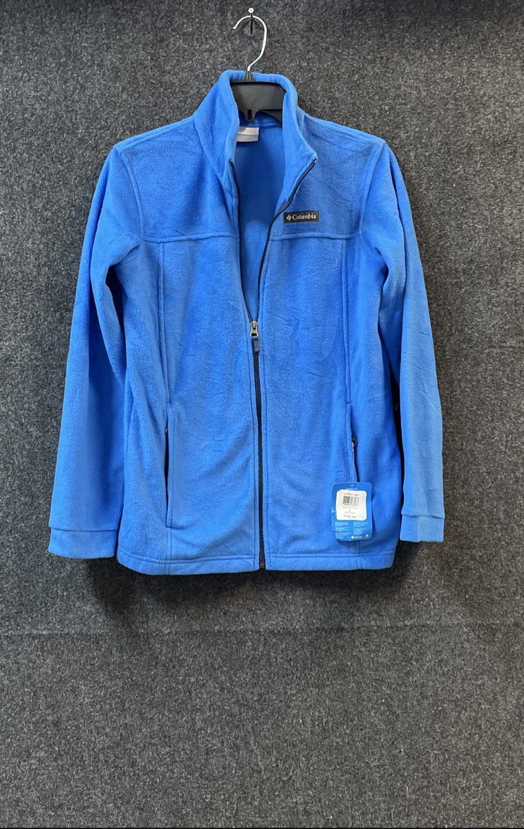 Columbia Boys Blue Steens Mt II Fleece Jacket NWT Sz L
