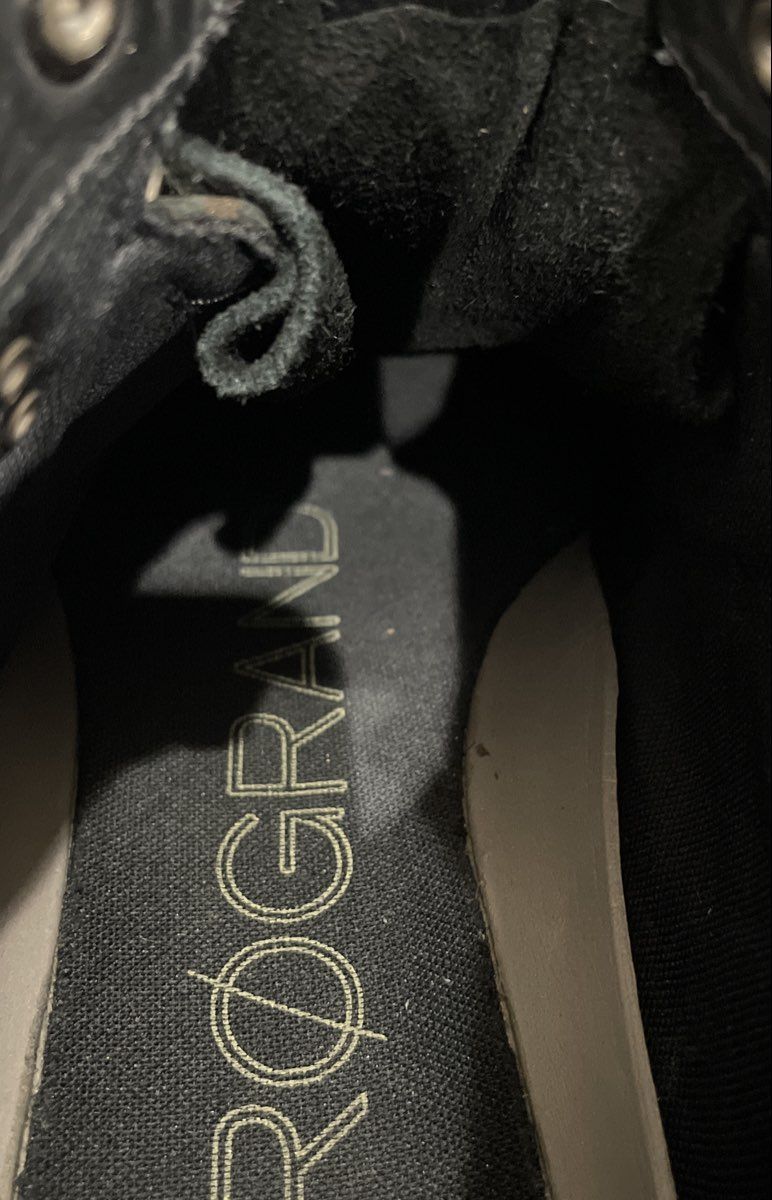 Cole Haan ZEROGRAND Black Leather Hiker Boots Men's Size 11M