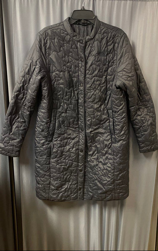The North Face Women's Black Quilted Insulated Parka Jacket Sz L