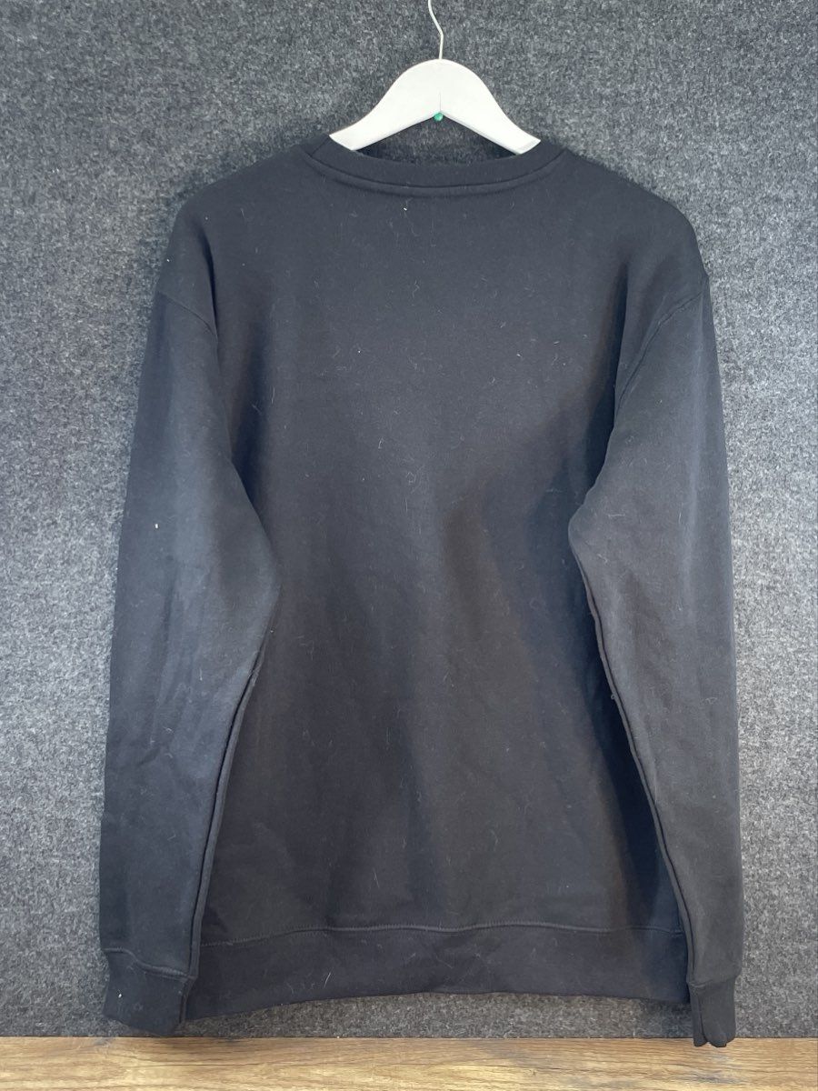 PS LA Women's Black 92 Distressed Graphic Crew Neck Sweatshirt NWT Sz M/L