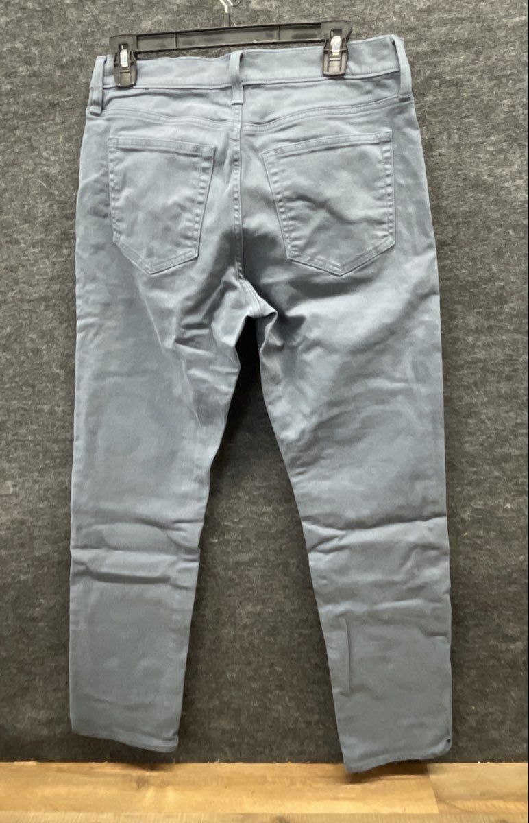 J.Crew Men's Slate Blue Flex Straight Leg Stretch Denim Jeans Sz 30x30