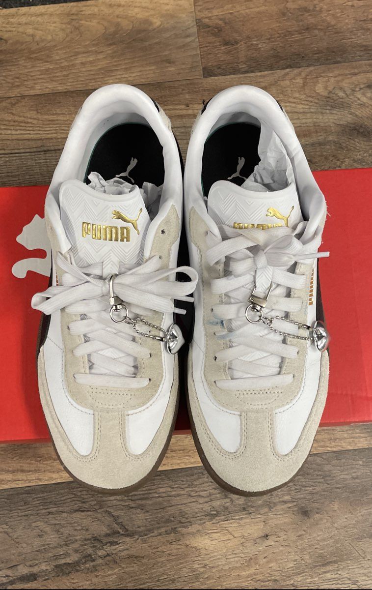 Puma Club II Era White Black Gum Lifestyle Sneakers Men's Size 9 IOB