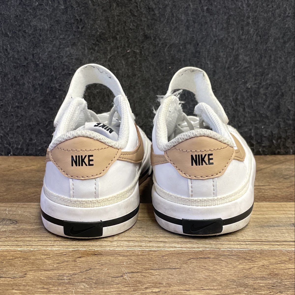 Nike Court Legacy White Desert Ochre Toddler Sneakers Size 10C DA5382-126