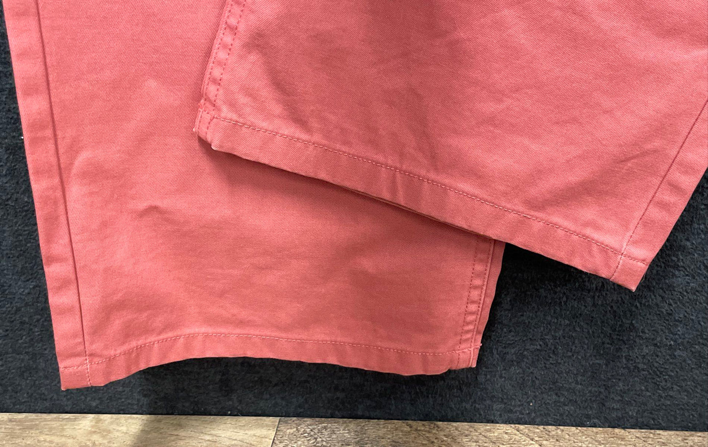 Bonobos Men's Pink Cotton Straight Leg Chino Pants Sz 34x32