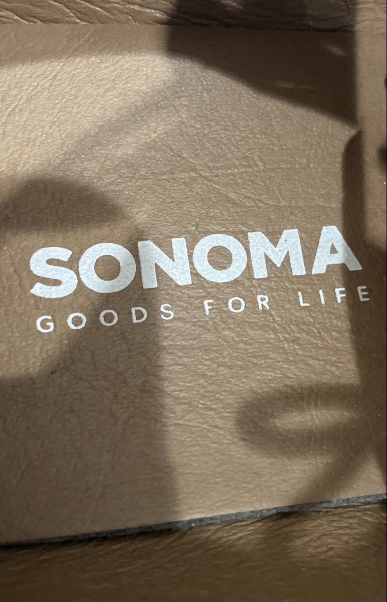 Sonoma Goods For Life Brown Woven Fabric Men's Oxford Shoes Size 13