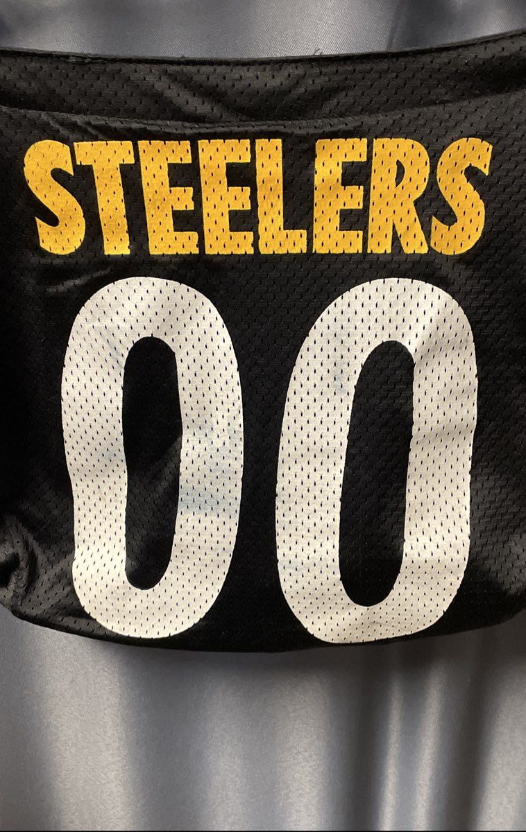 Pro-FAN-ity by Littlearth Pittsburgh Steelers Black Jersey Mesh Shoulder Bag