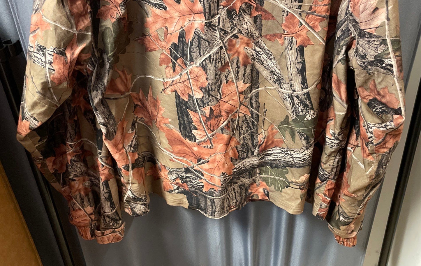 Trail Crest Men's Highland Timber Camouflage Full Zip Snap Front Jacket Sz 2XL