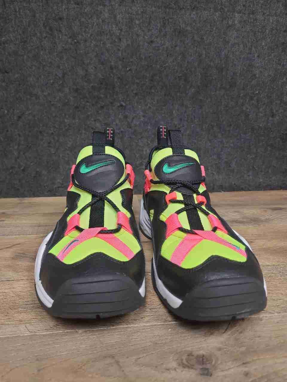 Nike Air Huarache City Low Black Volt Hyper Pink Sneakers AH8517-001 W9.5